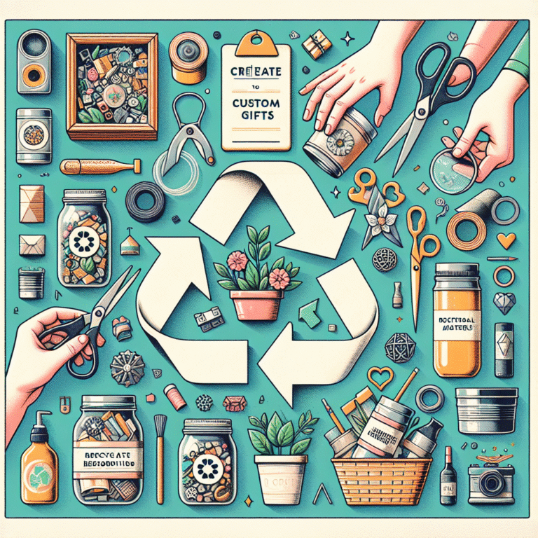 Como criar presentes personalizados com recicláveis