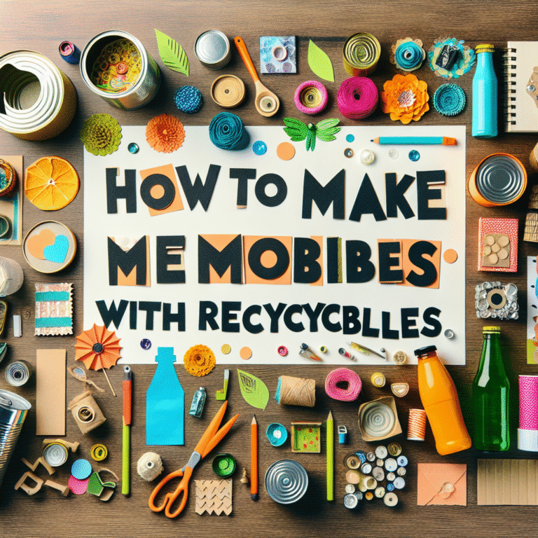 Como fazer lembrancinhas com recicláveis