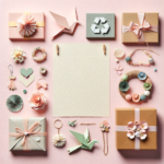 Artesanato de presente usando papel reciclado