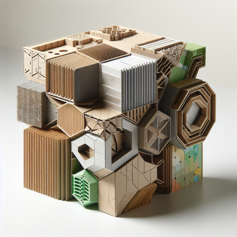 Embalagens inovadoras feitas de materiais recicláveis