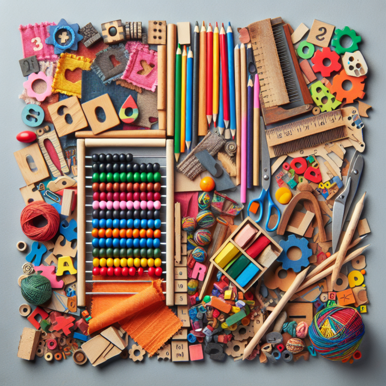 Crie brinquedos educativos com sobras de materiais