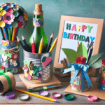 DIY: presentes de aniversário com materiais recicláveis