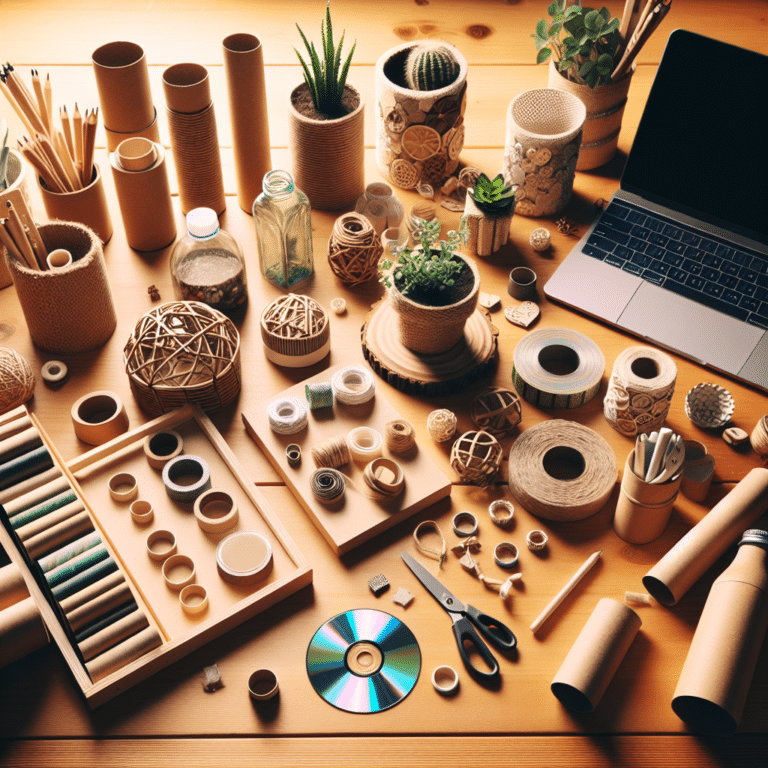 Como criar objetos úteis para o lar usando recicláveis