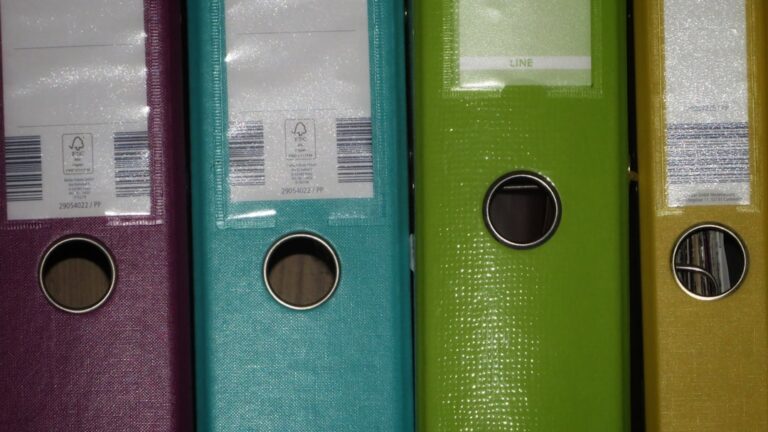 organizador pasta documentos plástico
