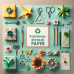 Transforme papel reciclado em presentes significativos