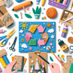 Como fazer enfeites de parede com recicláveis
