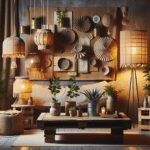 Decoração sustentável com materiais recicláveis