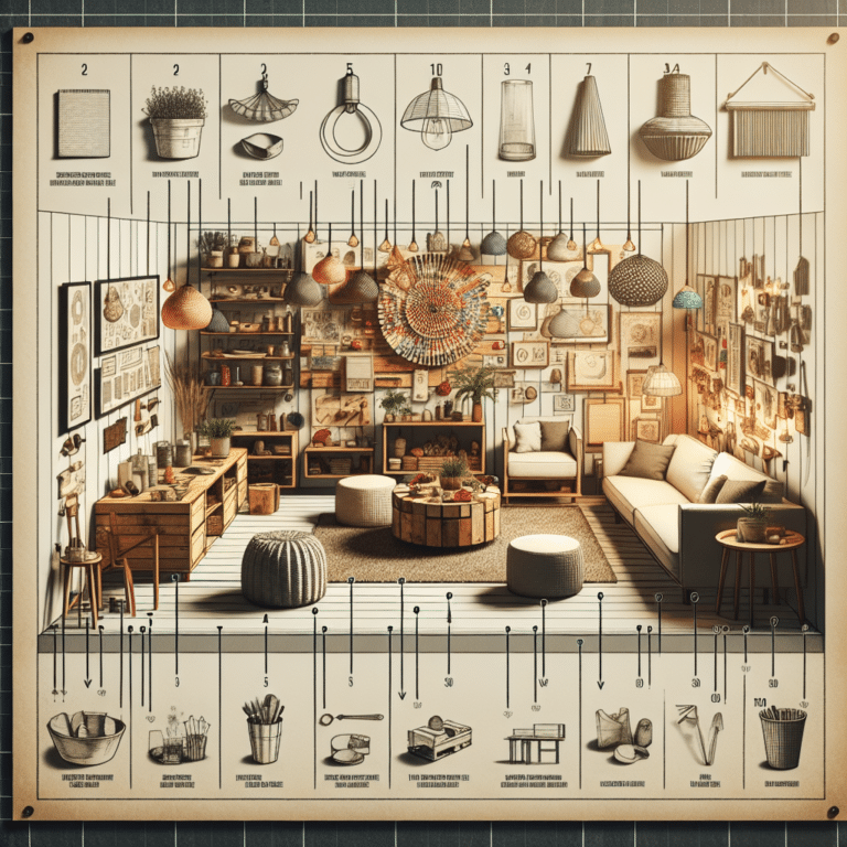 Sala de estar: 10 ideias criativas com materiais recicláveis
