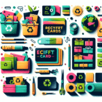 Como fazer cartões de presente com recicláveis