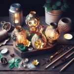 Luminárias artesanais: a beleza do material reciclável