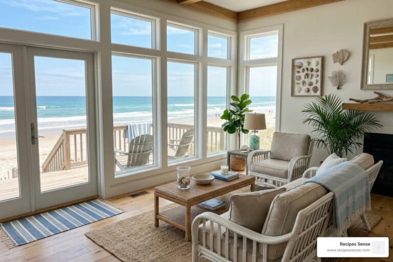 decoração casa de praia