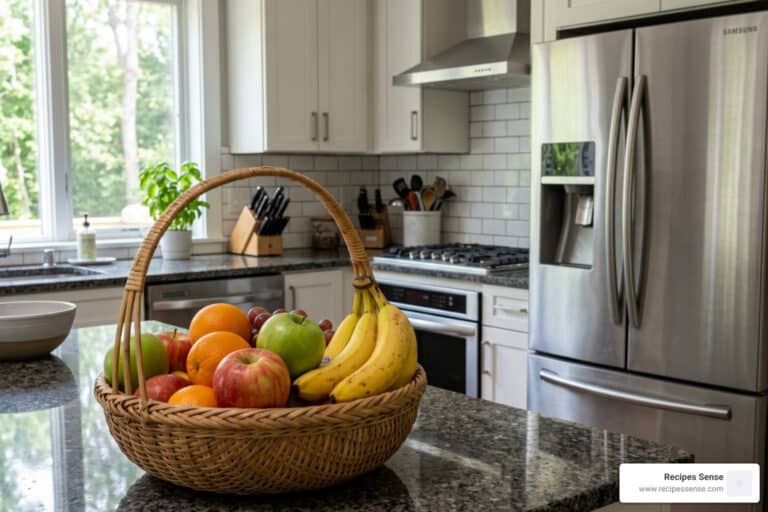 cesto frutas cozinha bambu